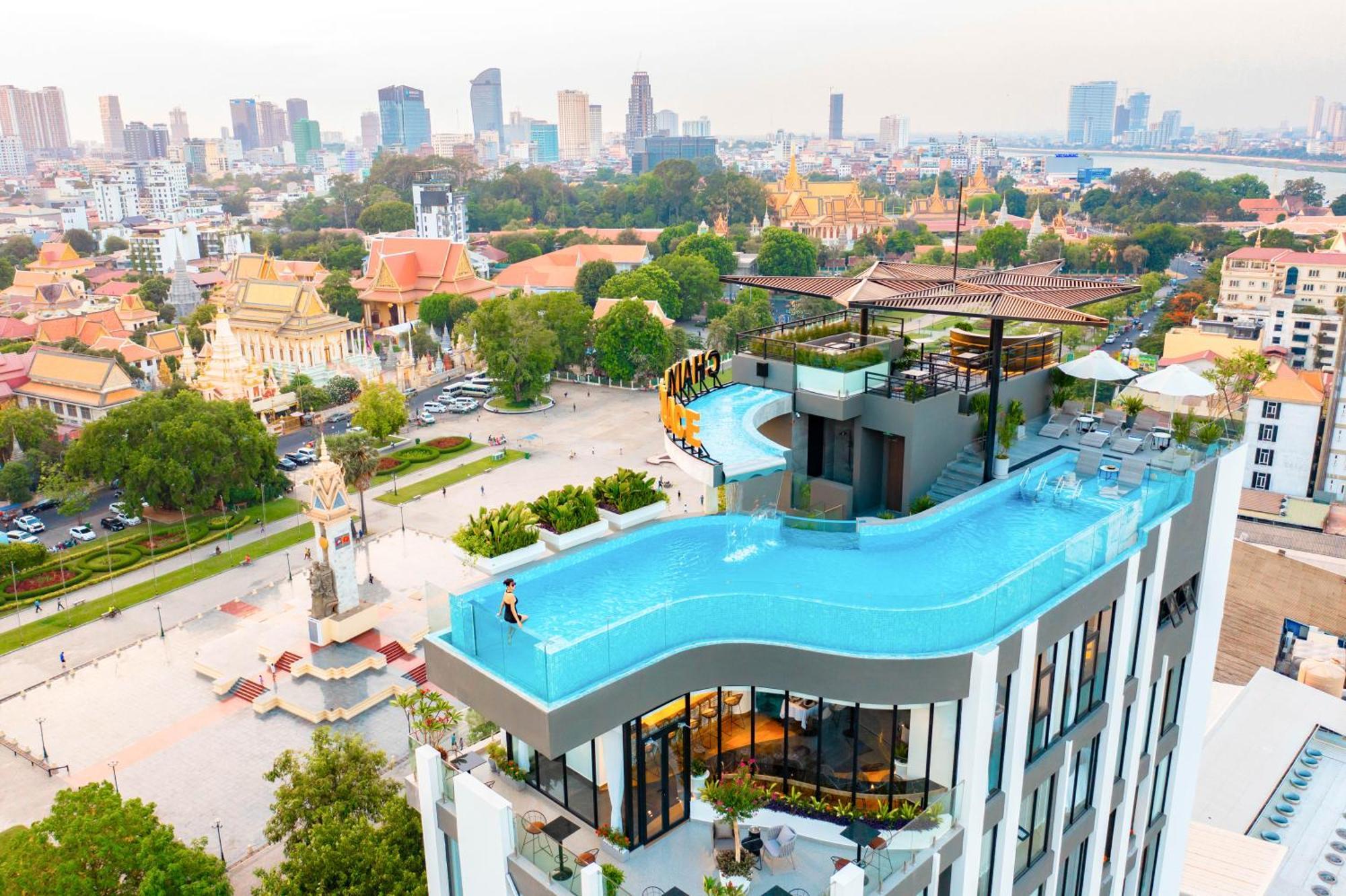 Chaiya Palace Hotel Phnom Penh Dış mekan fotoğraf
